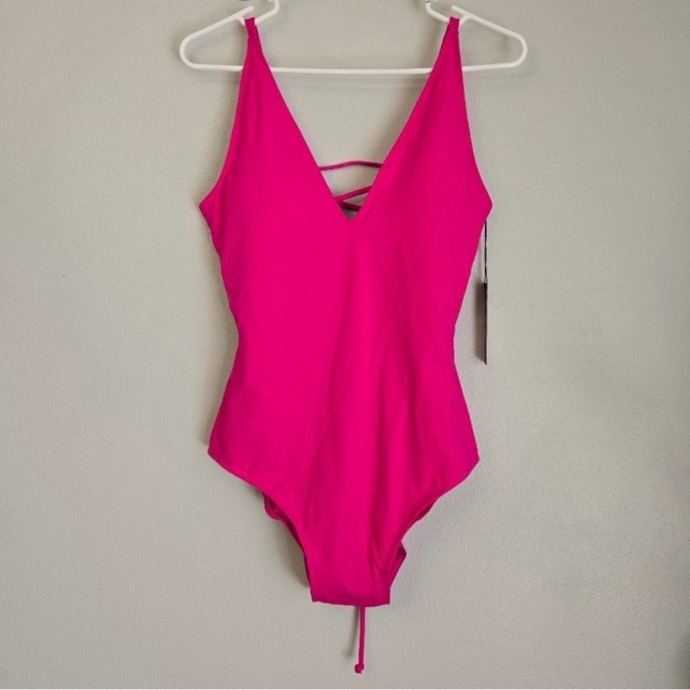TA3 Plungey Pink Swimsuit XL Short full bottom coverage - Picture 2 of 7